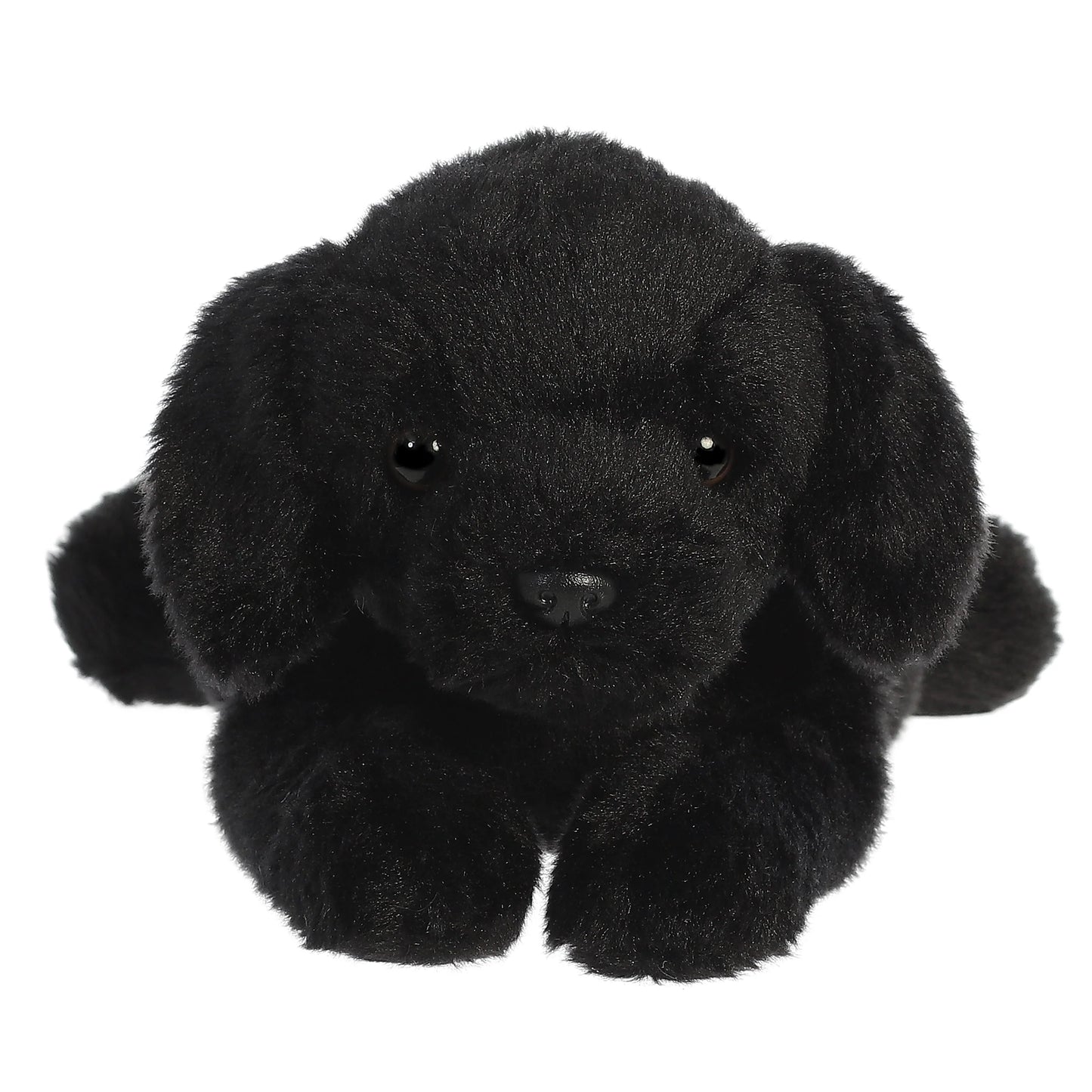 Flopsie - 12" Black Labrador