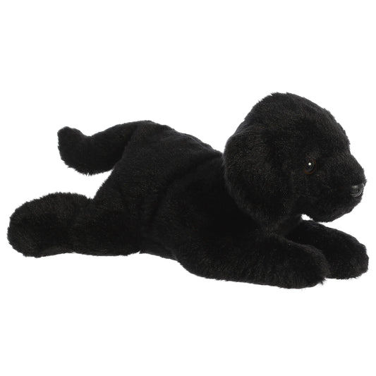 Flopsie - 12" Black Labrador