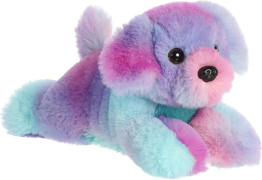 Mini Flopsie 8" Rainbow Puppy