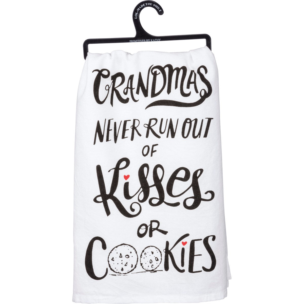 Never Run Out Of Kisses Or Cookies Kitchen Towel