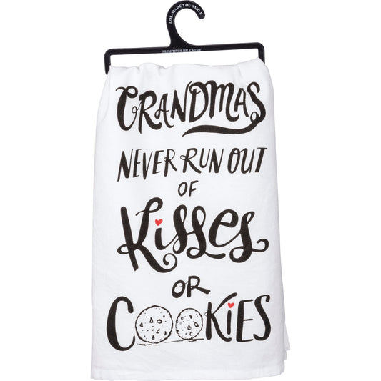 Never Run Out Of Kisses Or Cookies Kitchen Towel