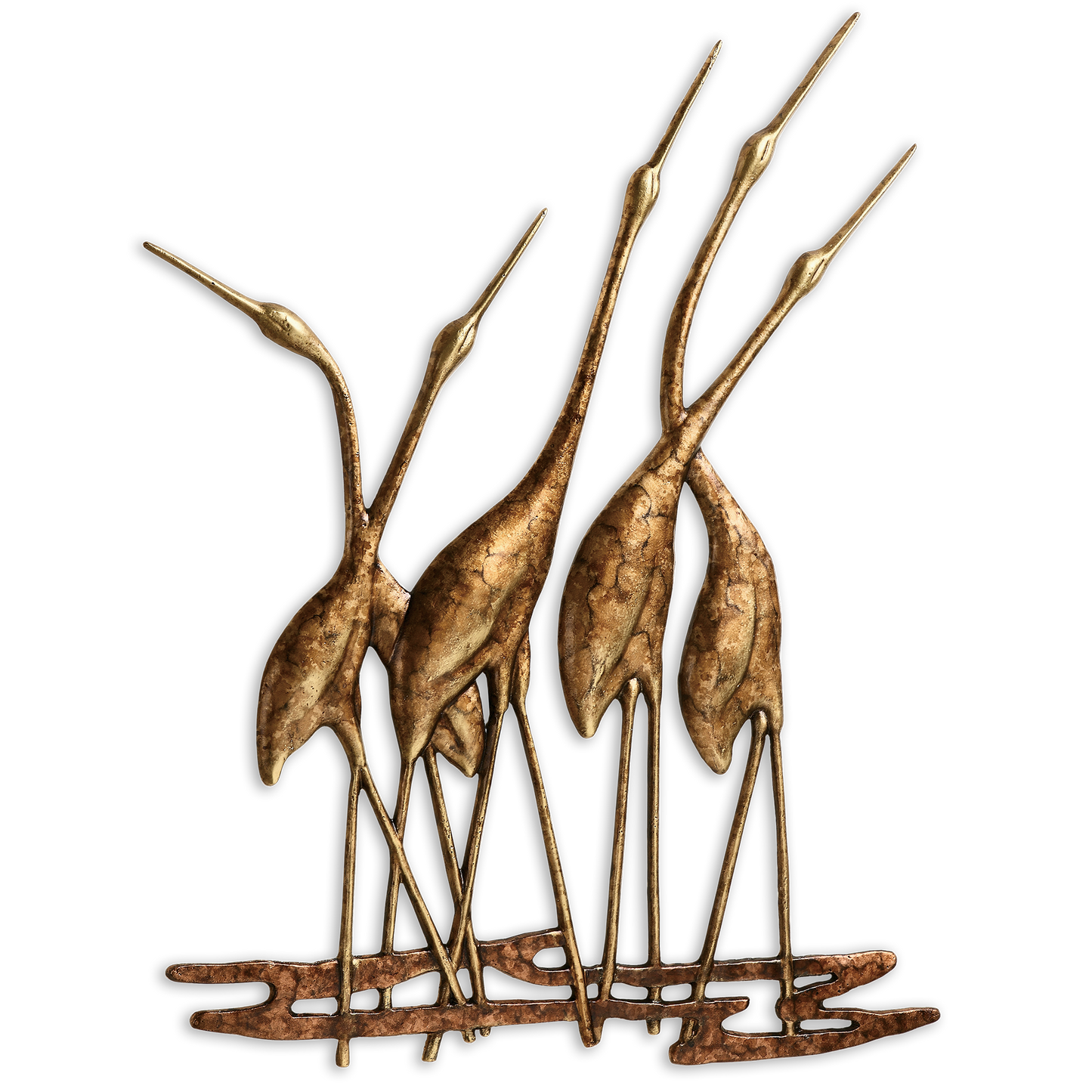 Crane Quintet Wall Plaque