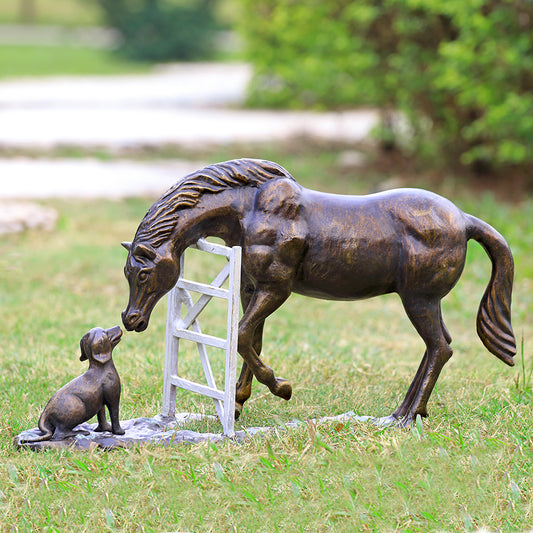 Barnyard Pals Garden Sculpture
