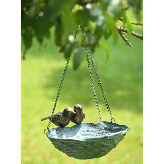 Bird And Nest Hanging Birdfeed