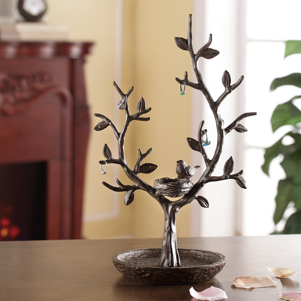Bird & Twig Jewelry Tree & Nest