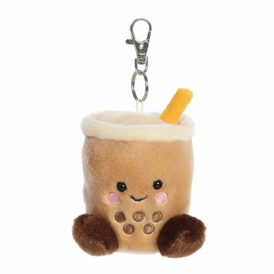 Palm Pals - 4" Milky Tea Boba Clip-On