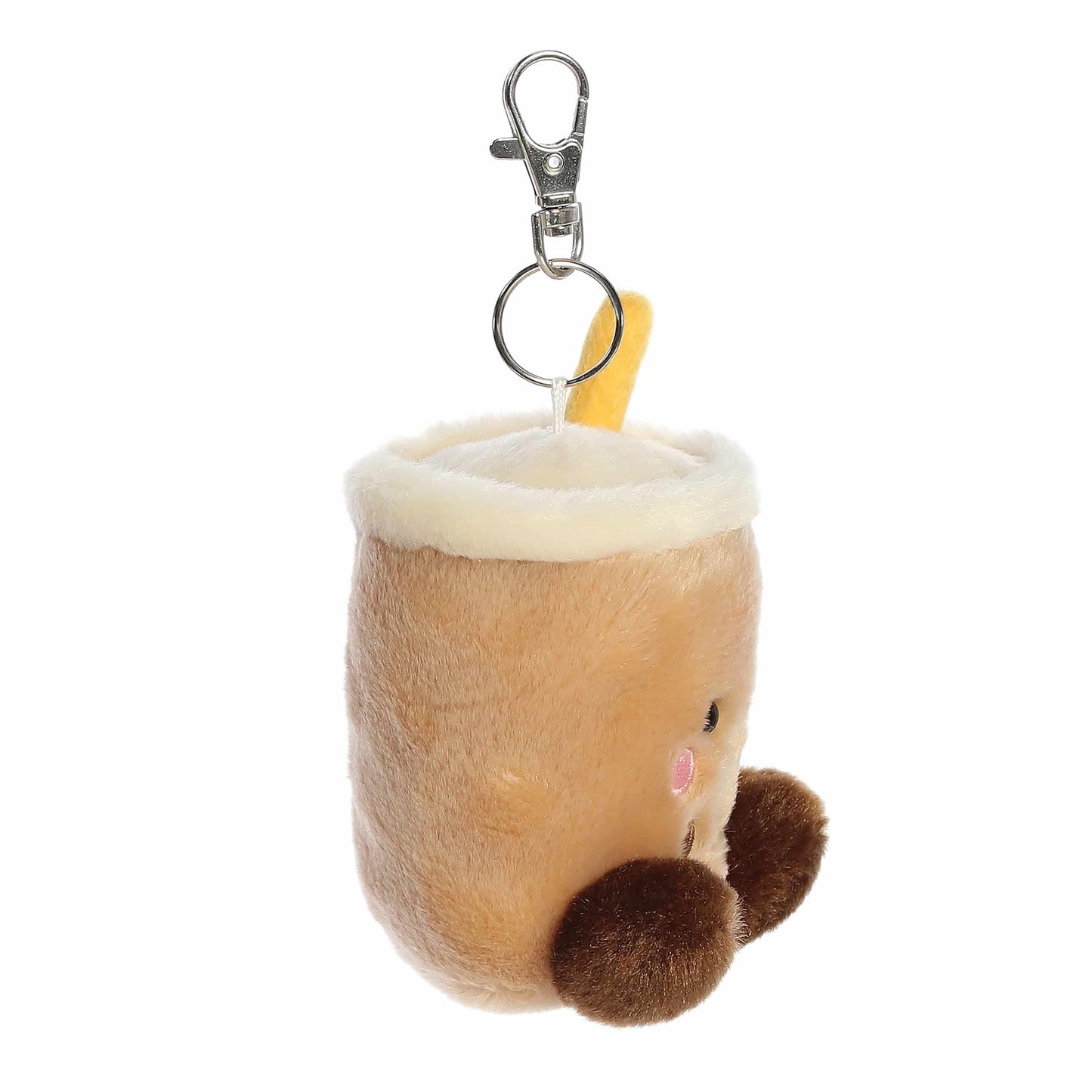 Palm Pals - 4" Milky Tea Boba Clip-On