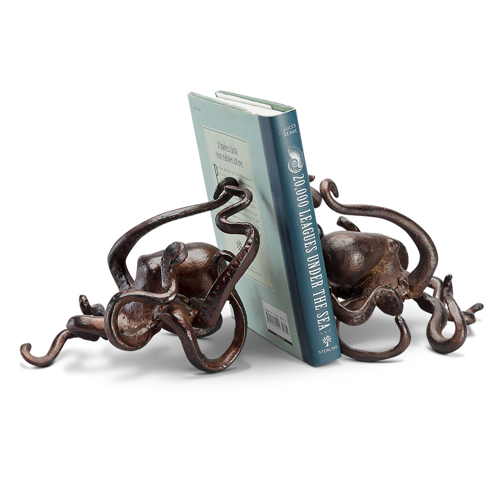 Octopus Bookends PR