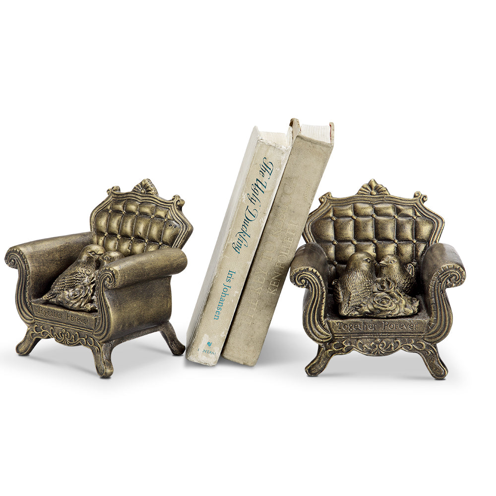 Together Forever Bookends Jewelry Box