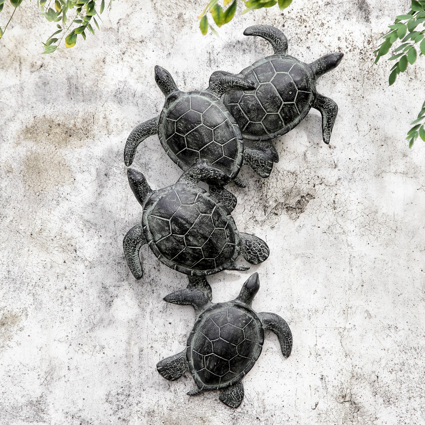 Sea Turtle Quartet Wall Hanging