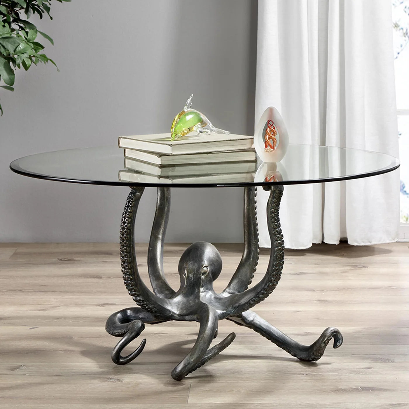 Octopus Coffee Glass Table