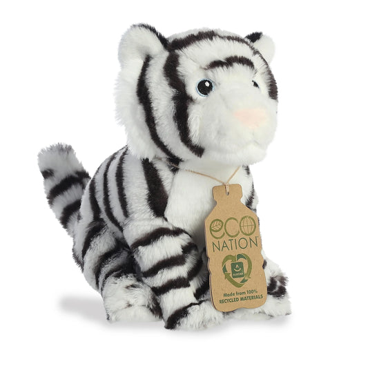 Eco Nation - 9" White Tiger
