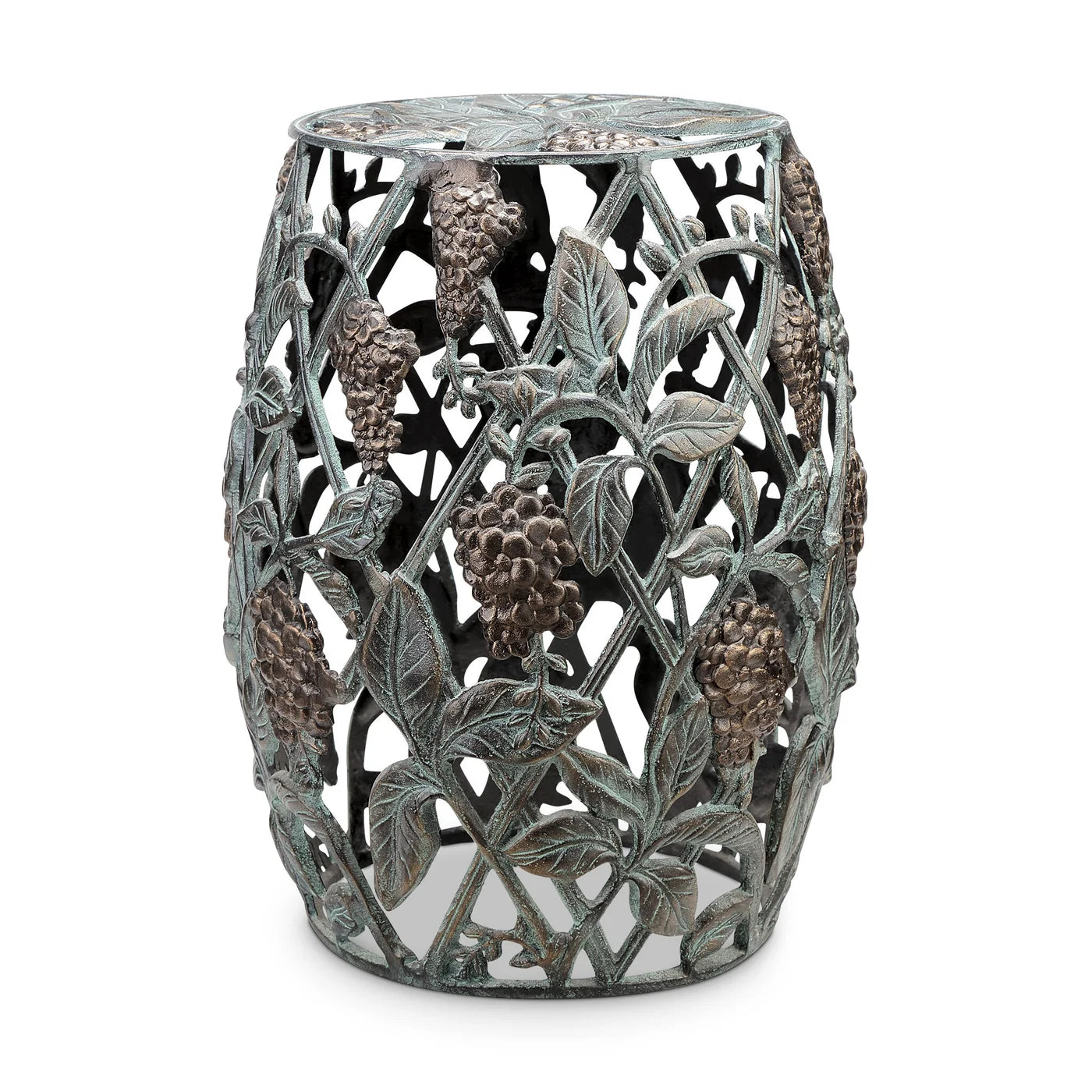 Duranta Flower and Leaf Garden Stool