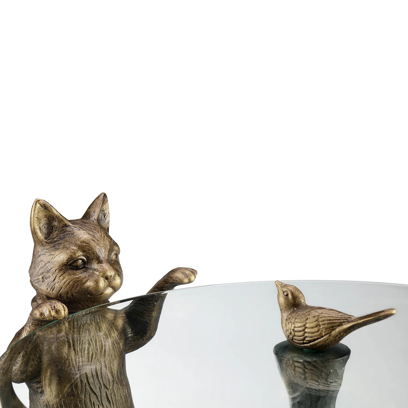 Curious Cats End Table 18"D