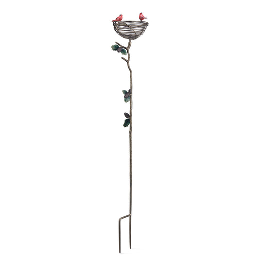 Cardinal Couple Planter Holder