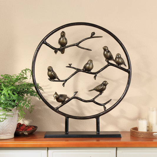Birds And Branches Desktop Decor