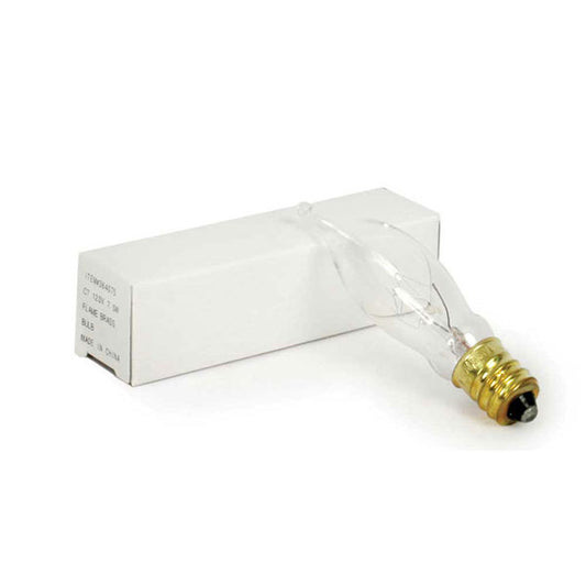 7.5 Watt Flame-Shaped Light Bulb