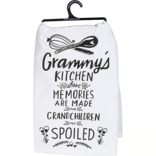 Boho Cotton Kitchen Towel Set Funny Sayings