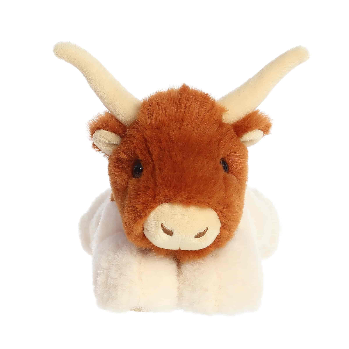 Mini Flopsie 8" Buck Longhorn Cow
