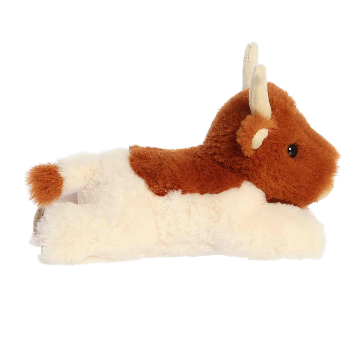 Mini Flopsie 8" Buck Longhorn Cow