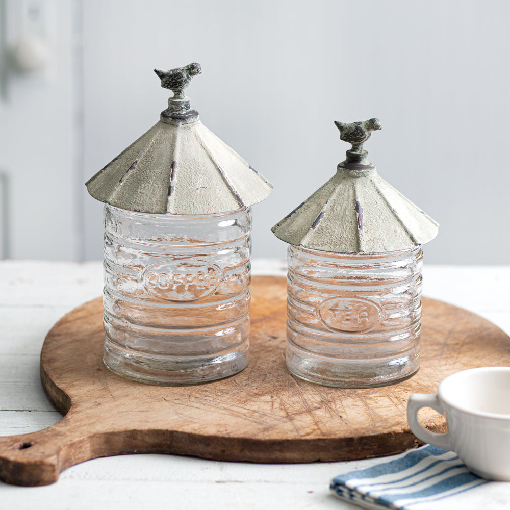 Large Silo Coffee Canister