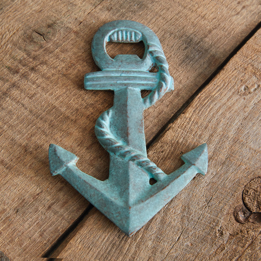 Verdigris Anchor Bottle Opener