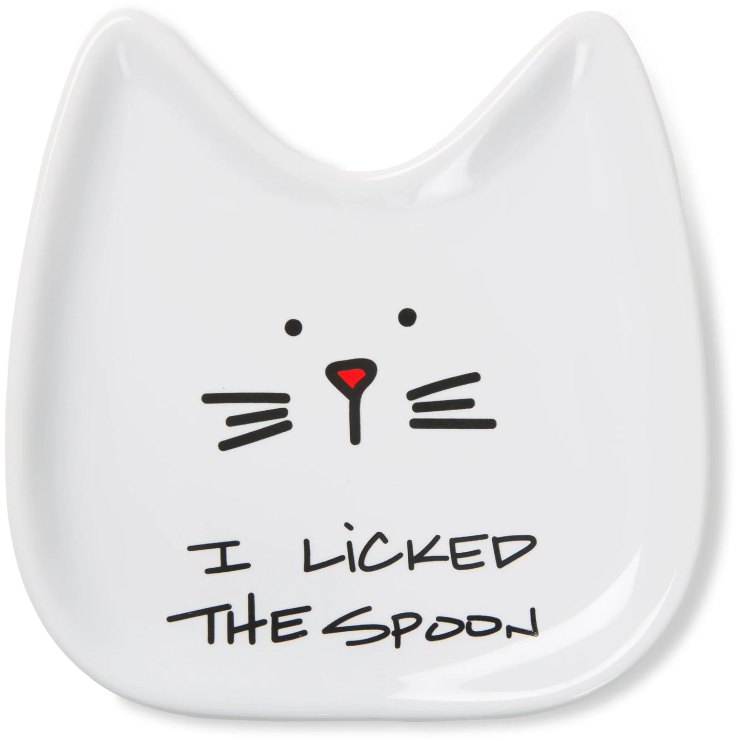 Licked the Spoon 5" Ceramic Spoon Rest