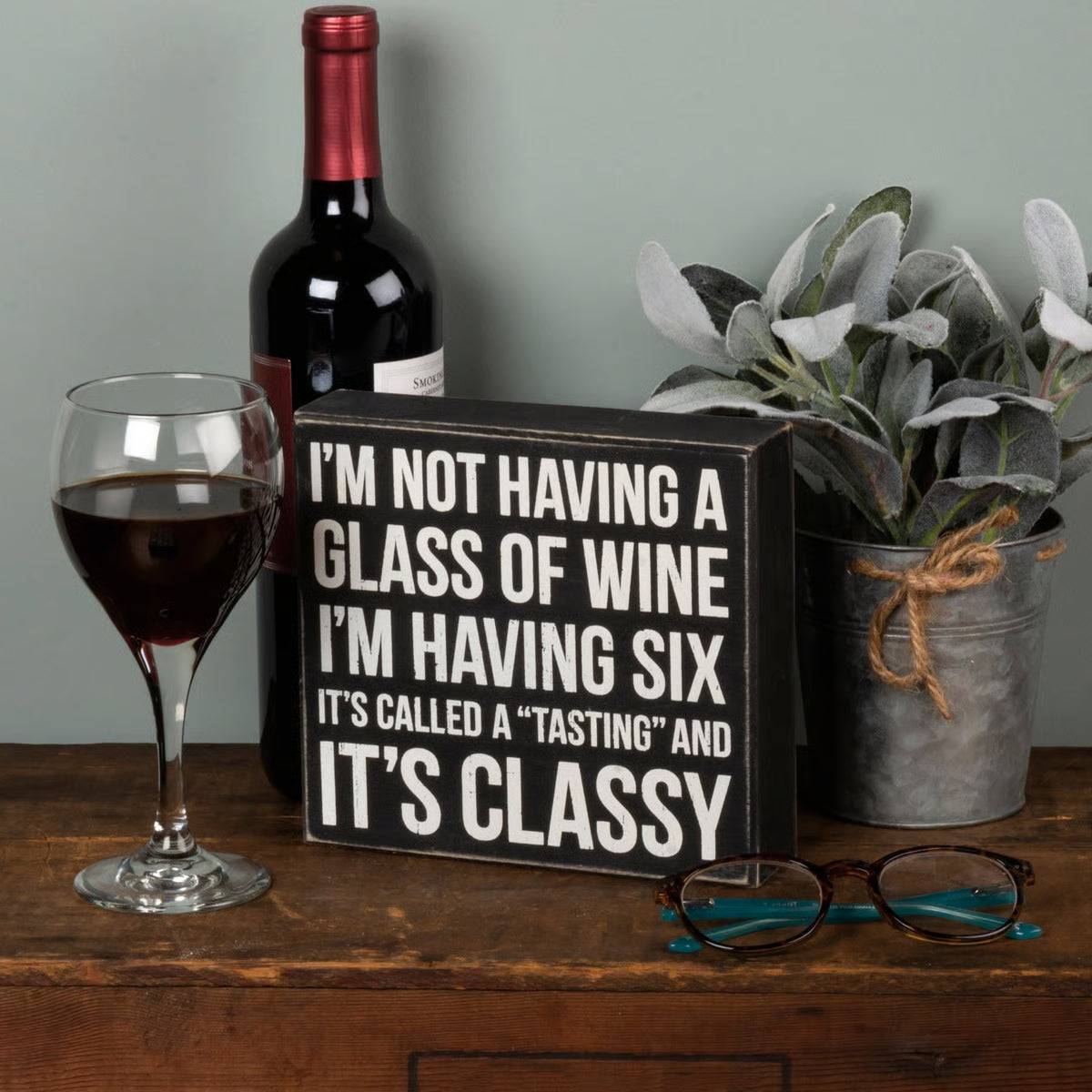 Box Sign - Classy