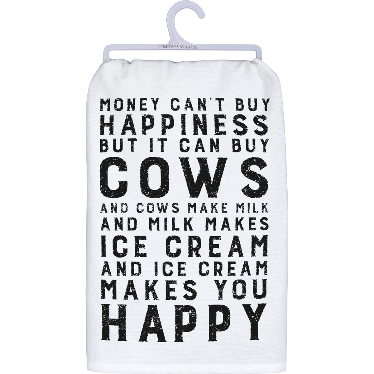 Money Can Buy Cows Kitchen Towel