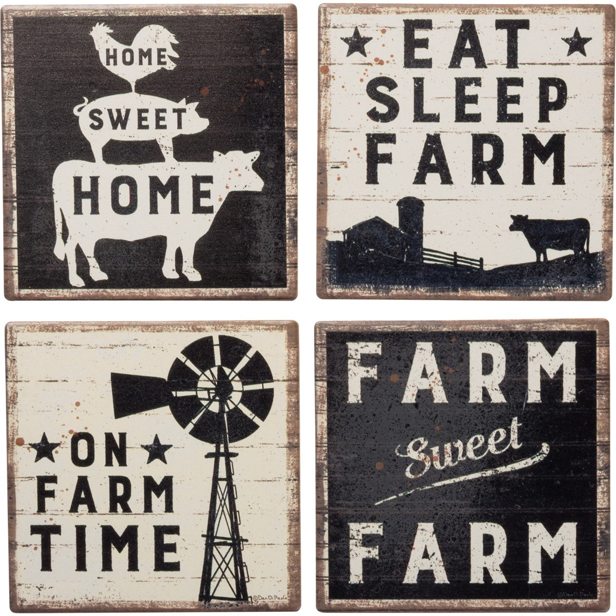 Coaster Set - Farm
