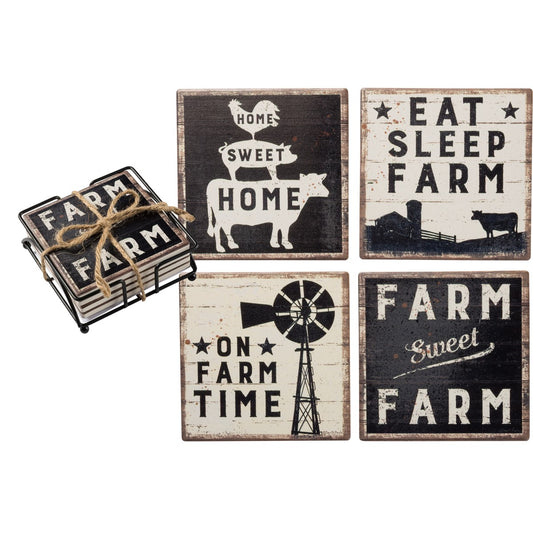 Coaster Set - Farm