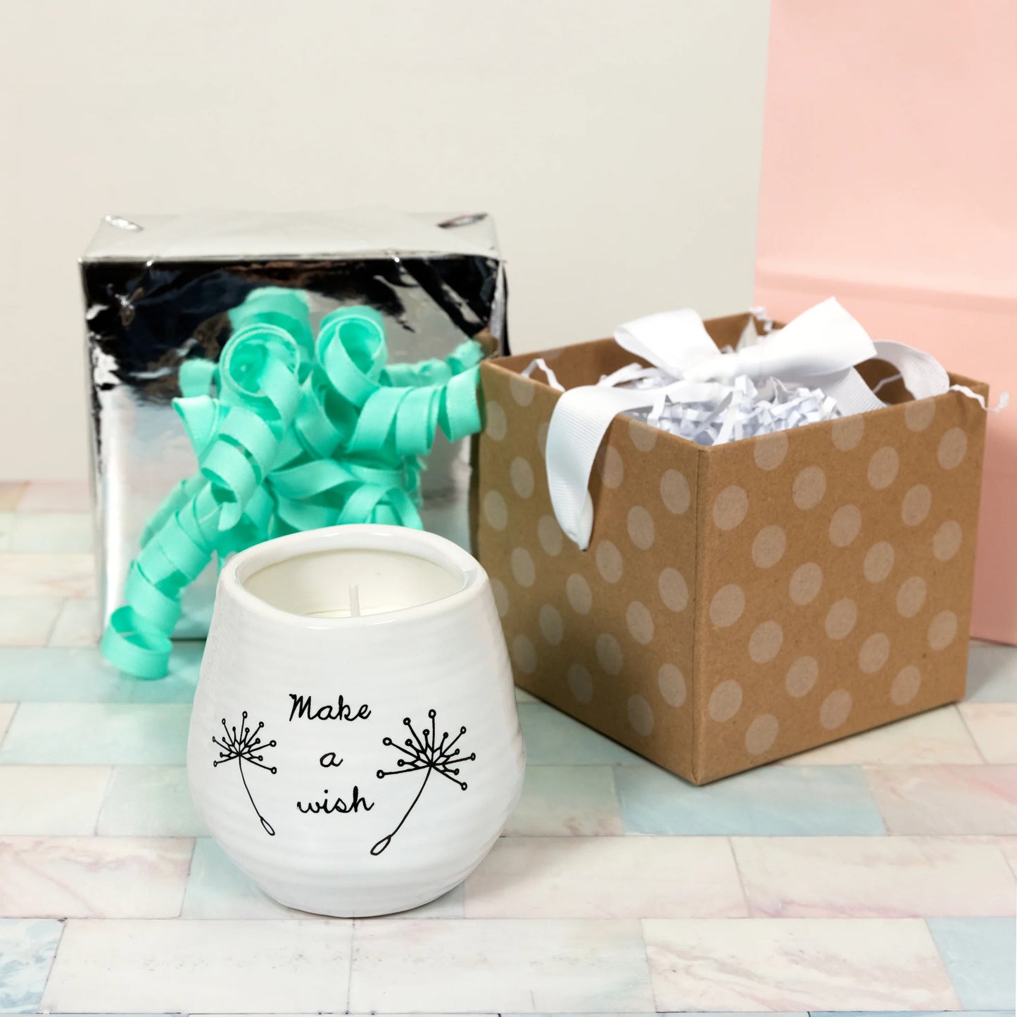 Make a Wish - 8 oz - 100% Soy Wax Candle Scent: Serenity