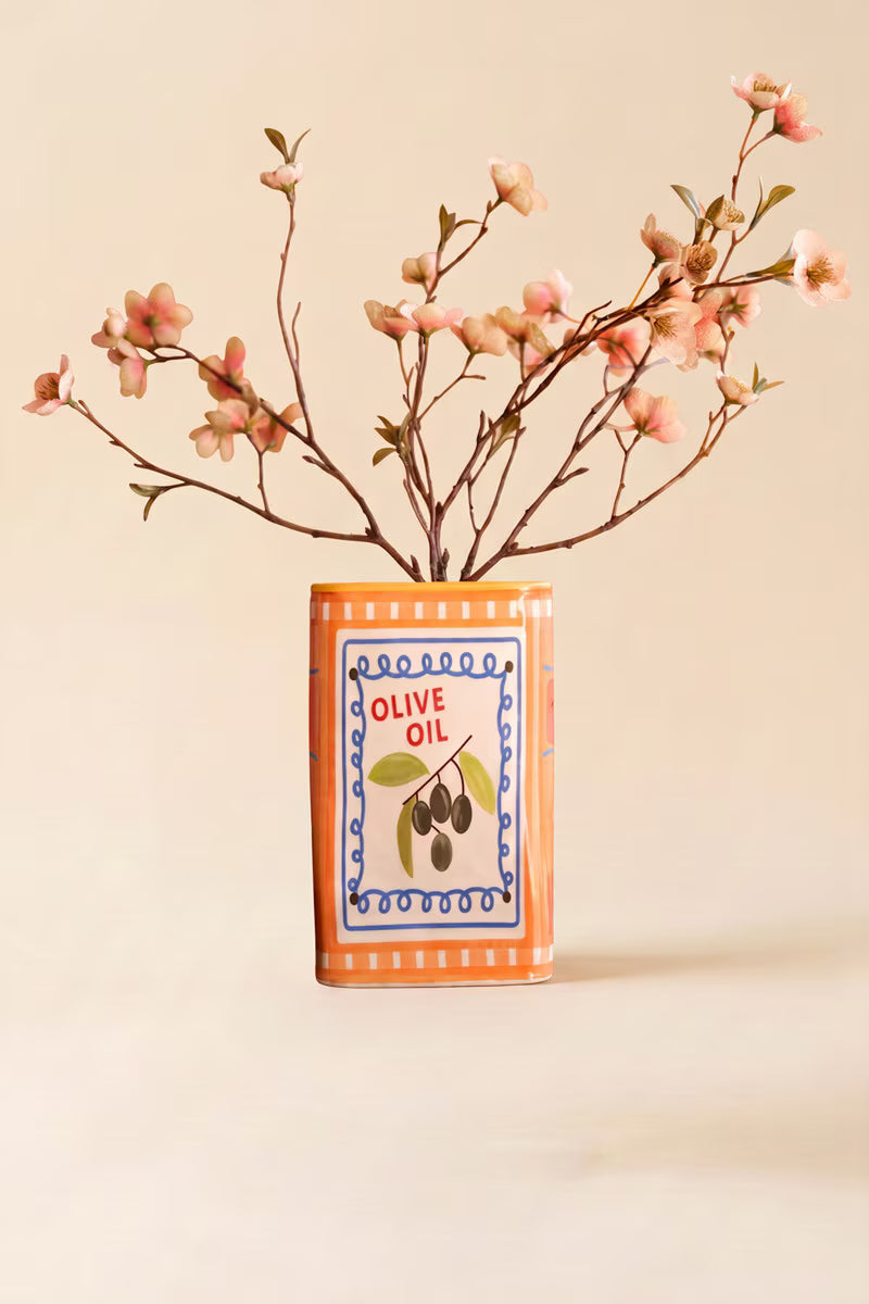 Ceramic Olive Oil Vase
