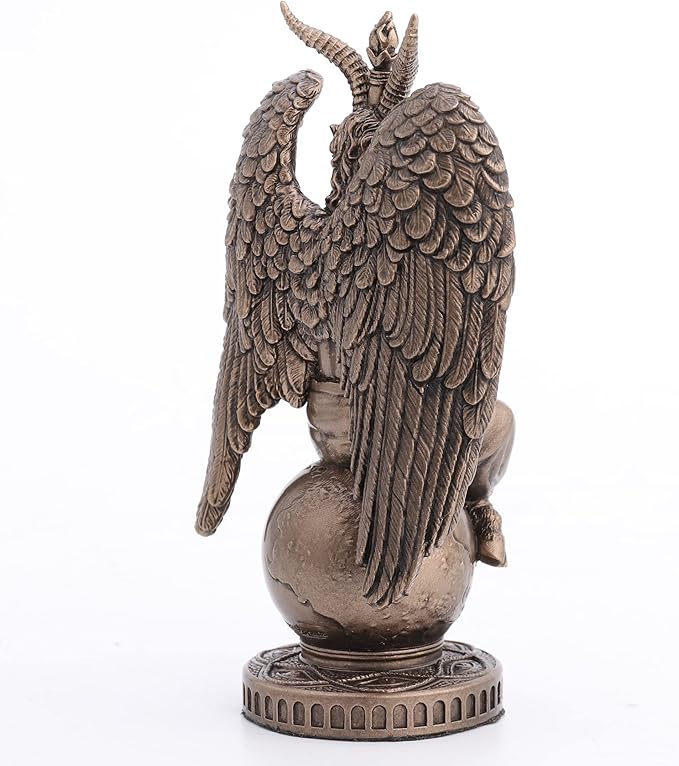 Baphomet Sitting On The Globe