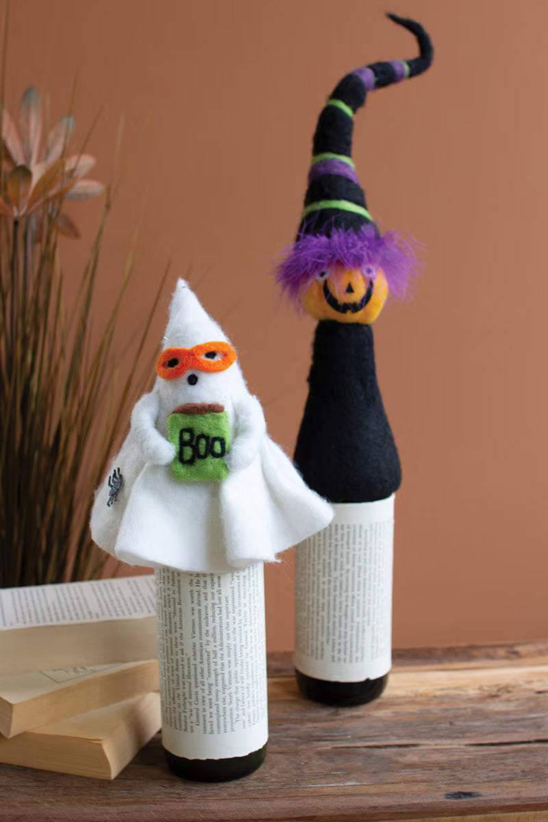 Felt Halloween Bottle Topper