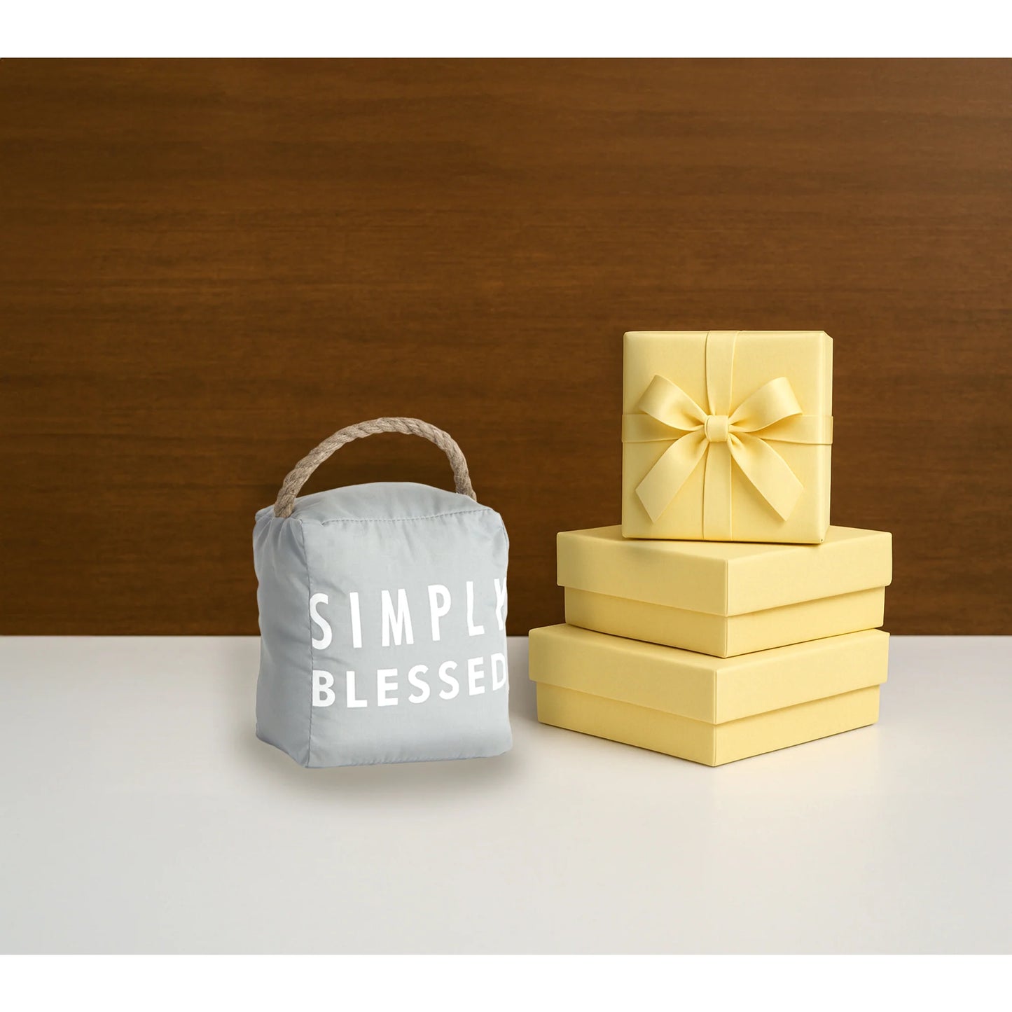 Simply Blessed - 5" x 6" Door Stopper