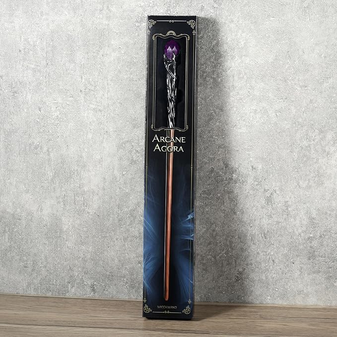 Amethyst Meteoric Spire Magic Wand