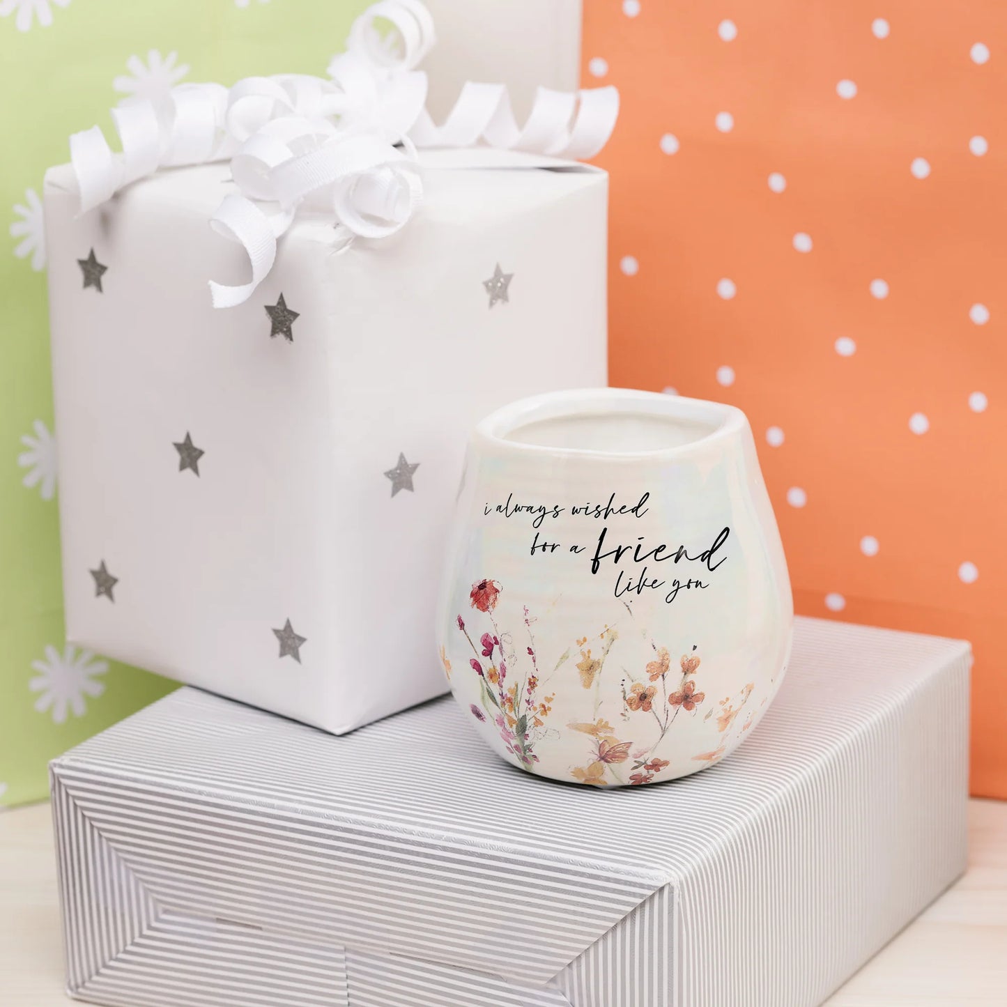 Friend 8 oz - 100% Soy Wax Candle Scent: Tranquility