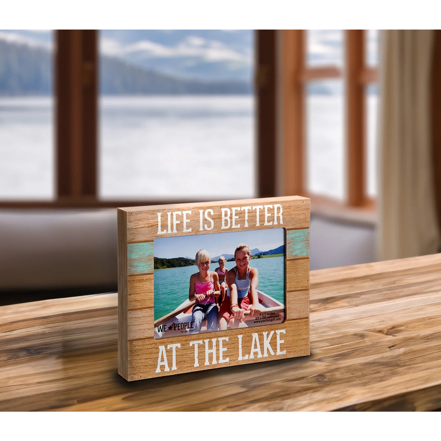 Lake People 7.25" x 9" Frame (Holds 5" x 7" photo)