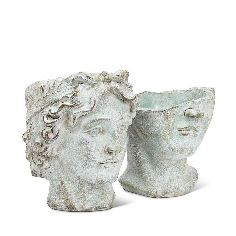 Half Male Face Planter