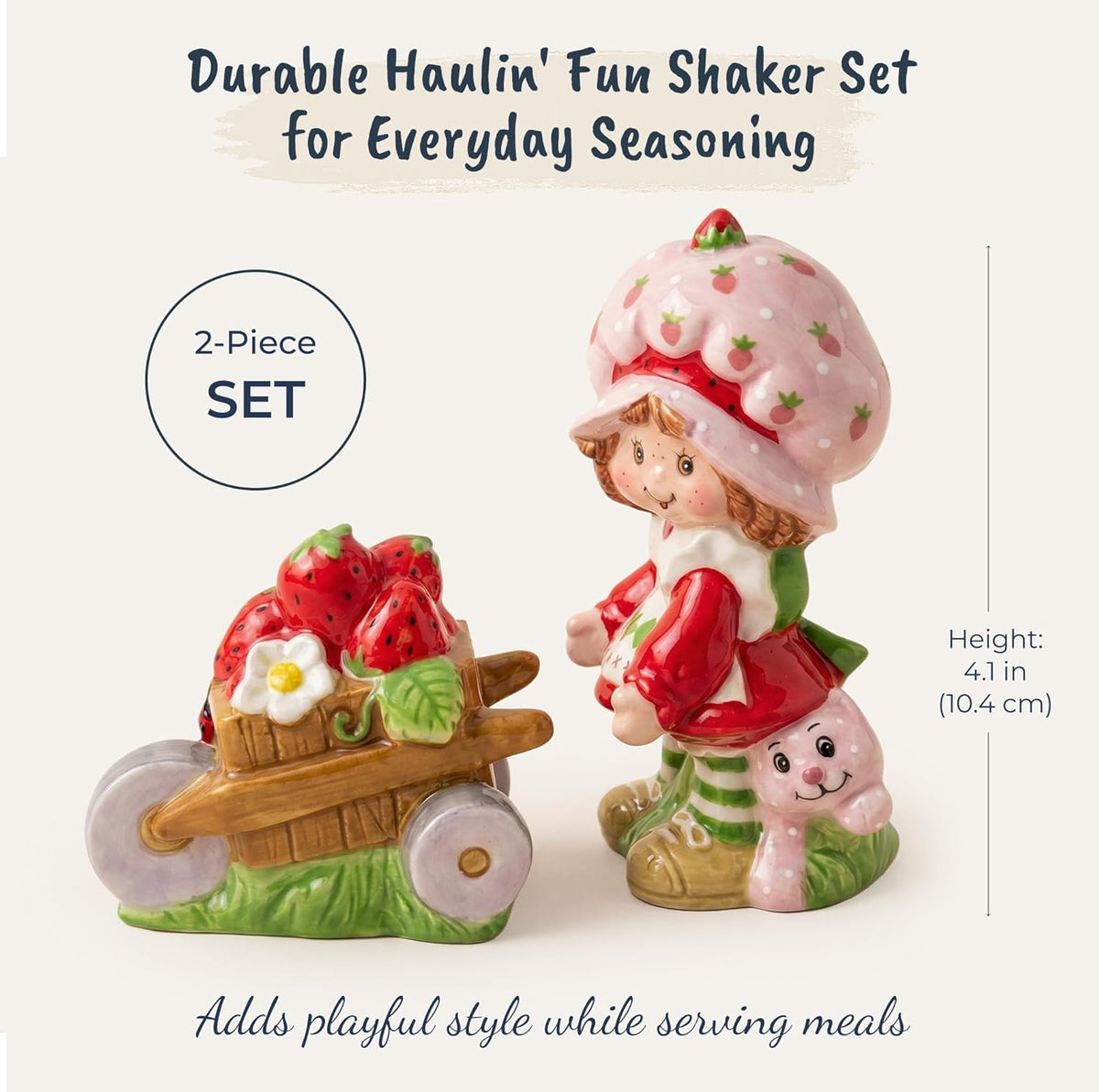 Strawberry Shortcake Haulin' Fun Salt And Pepper Set