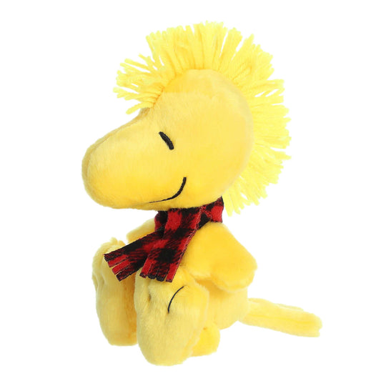 Peanuts - 6" Winter Plaid Woodstock