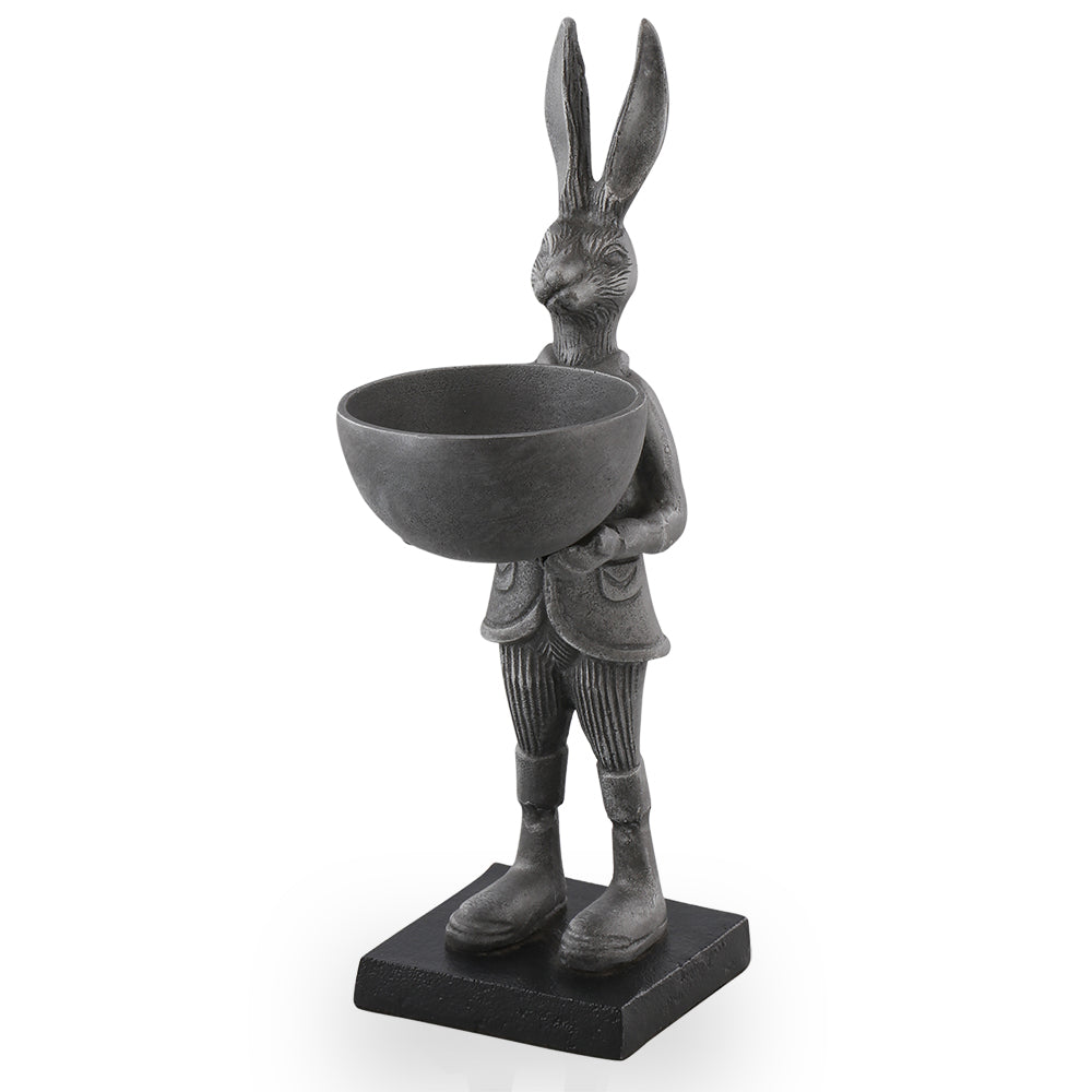 Rabbit Gardener with Bowl