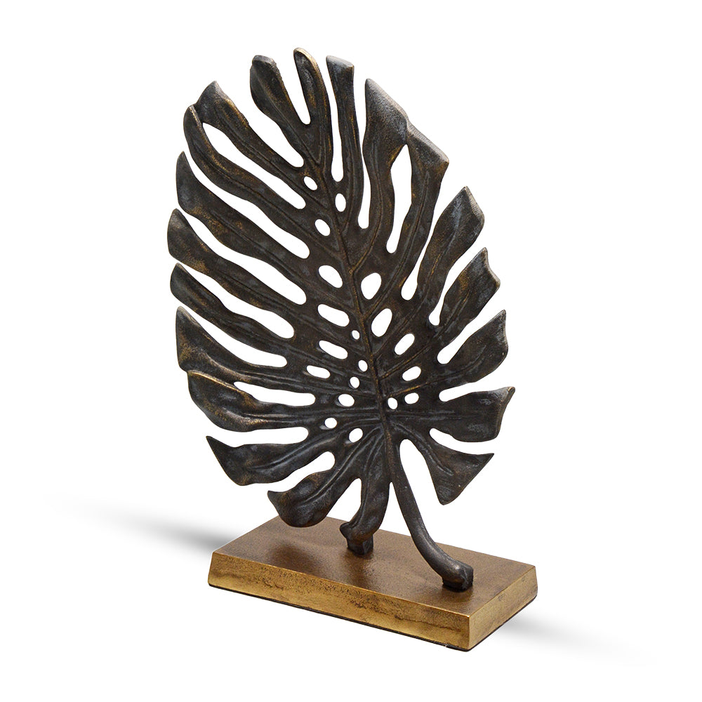 Monstera Leaf Desk Decor
