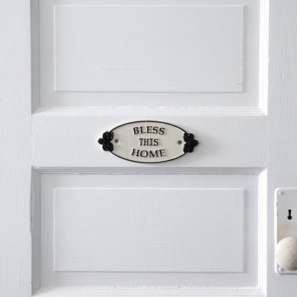 Bless This Home Plaque