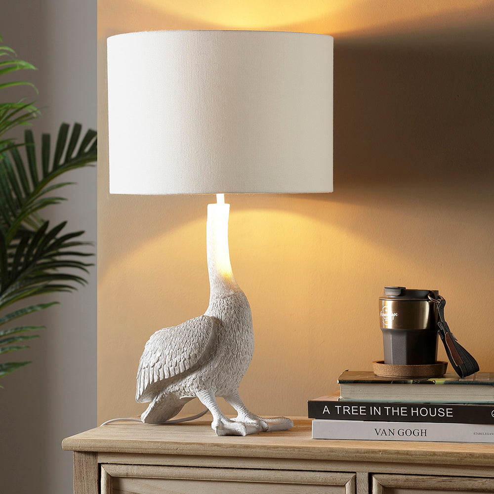 Bashful Seagull Desk Lamp