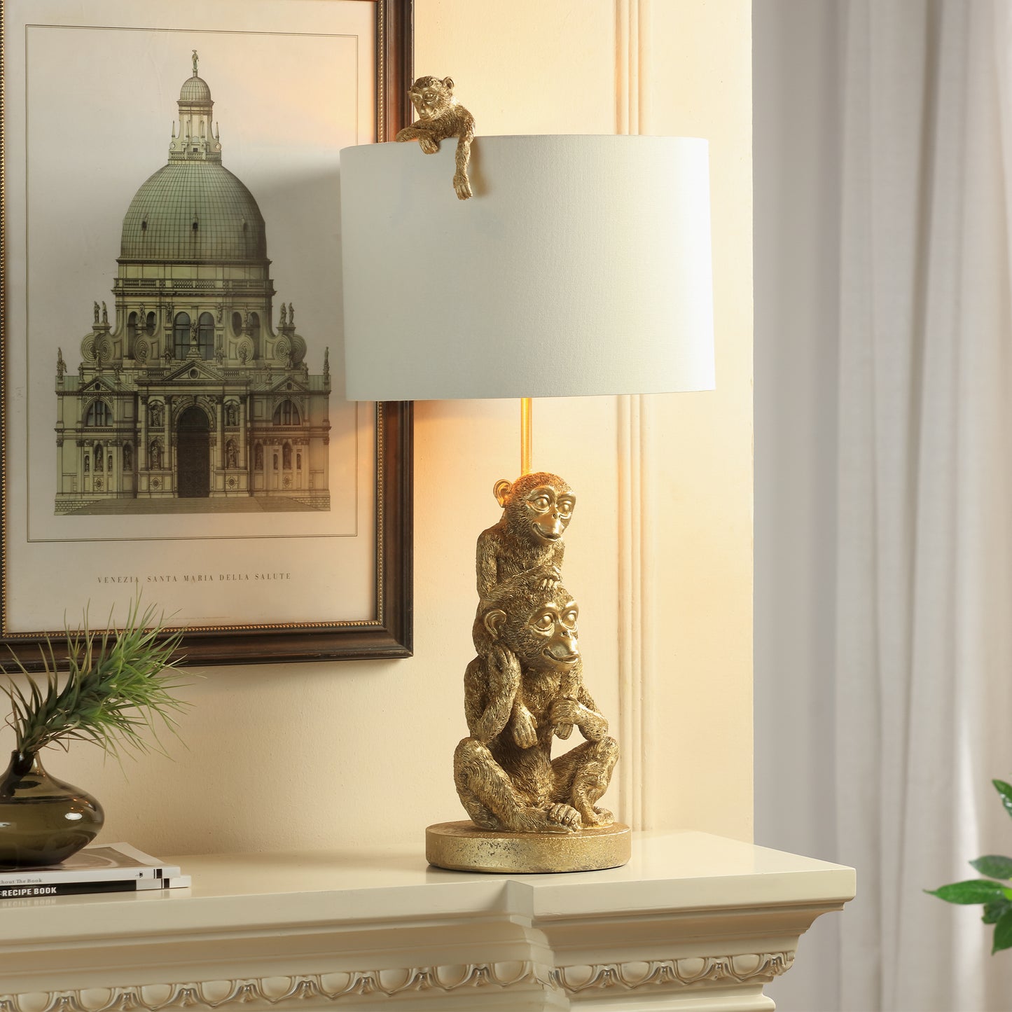 Madcap Monkey Trio Desk Lamp