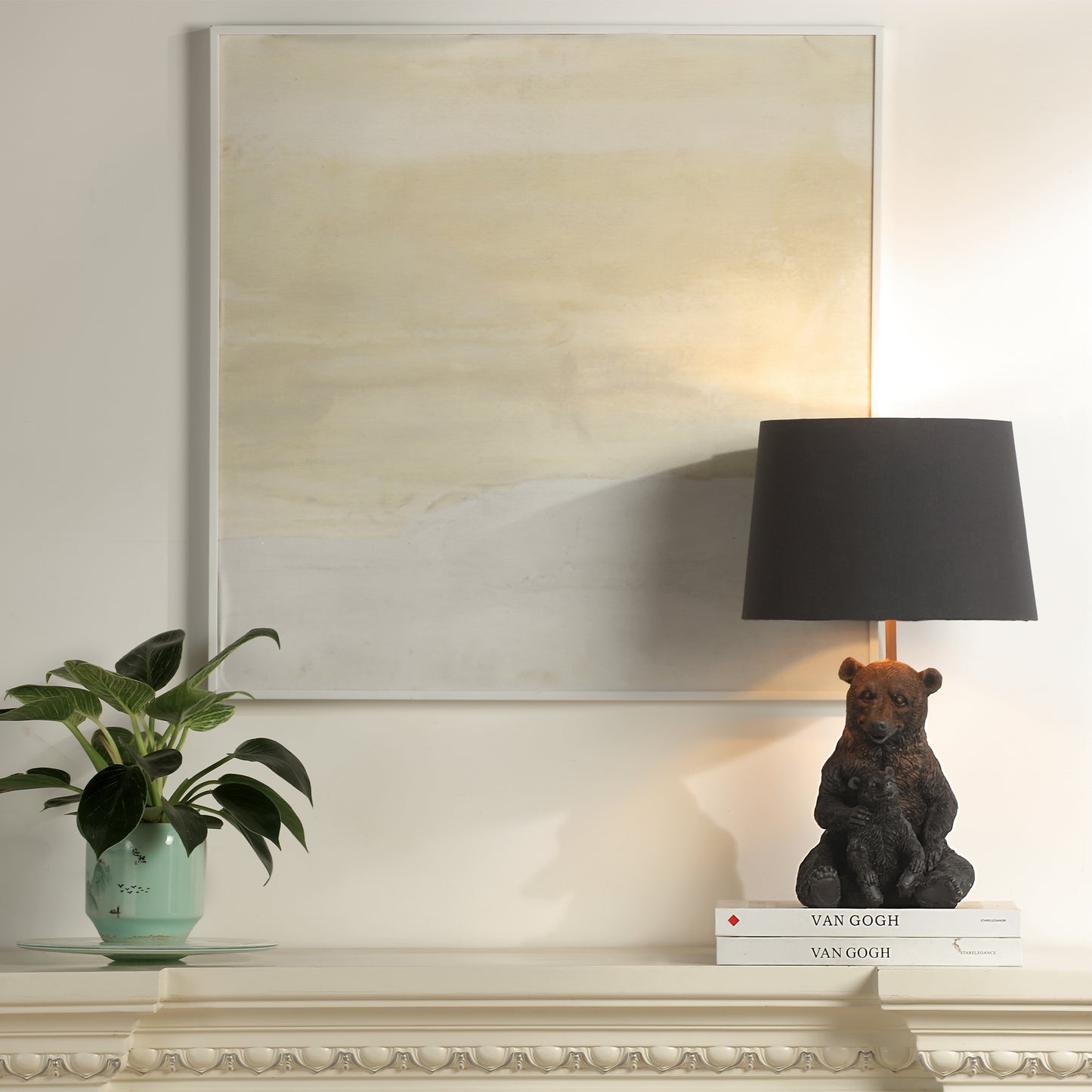 Bear and Cub Desk Lamp