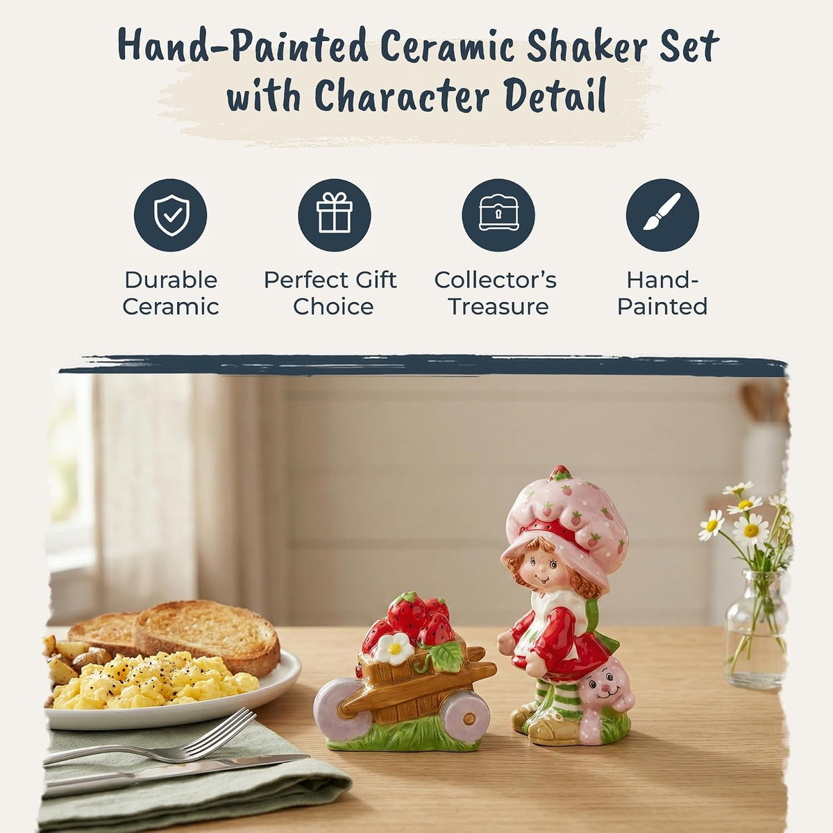Strawberry Shortcake Haulin' Fun Salt And Pepper Set