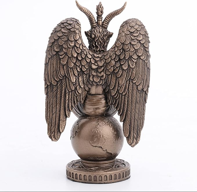 Baphomet Sitting On The Globe